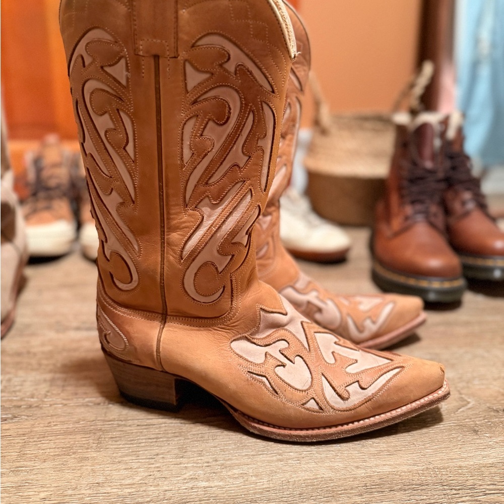 Frye Light Brown Leather Footwear